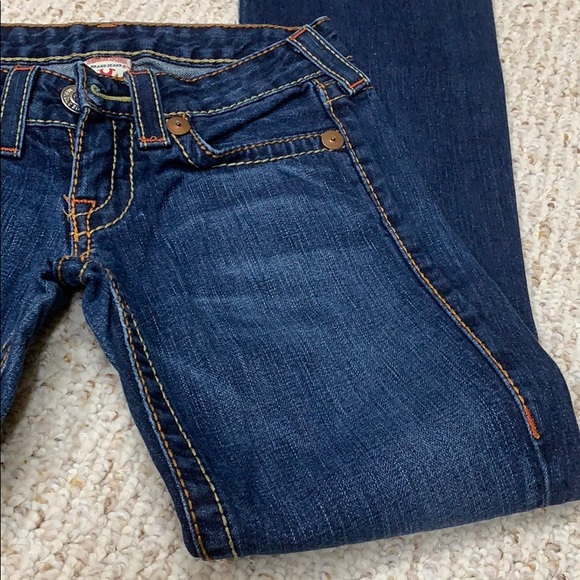 True Religion navy jean size 25 - Picture 3 of 4